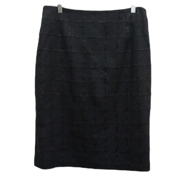 Akris PuntoWool Cashmere blend Midi skirt